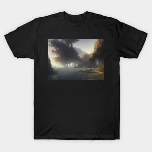 landscape nature wallpaper aestetic dreamland T-Shirt